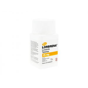 LORBRENA 25 MG ( LORLATINIB ) 30 FILM-COATED TABLETS